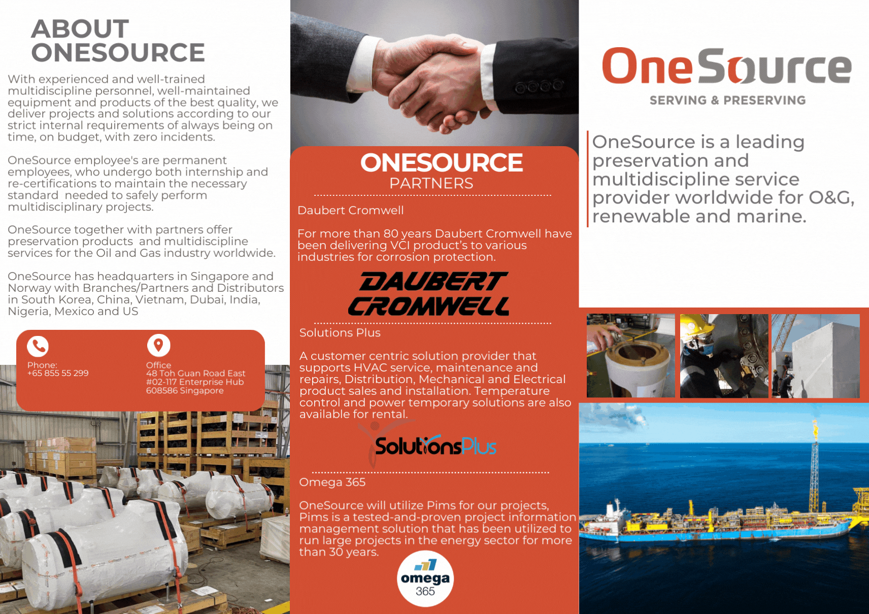 OneSource Trifold Brochure